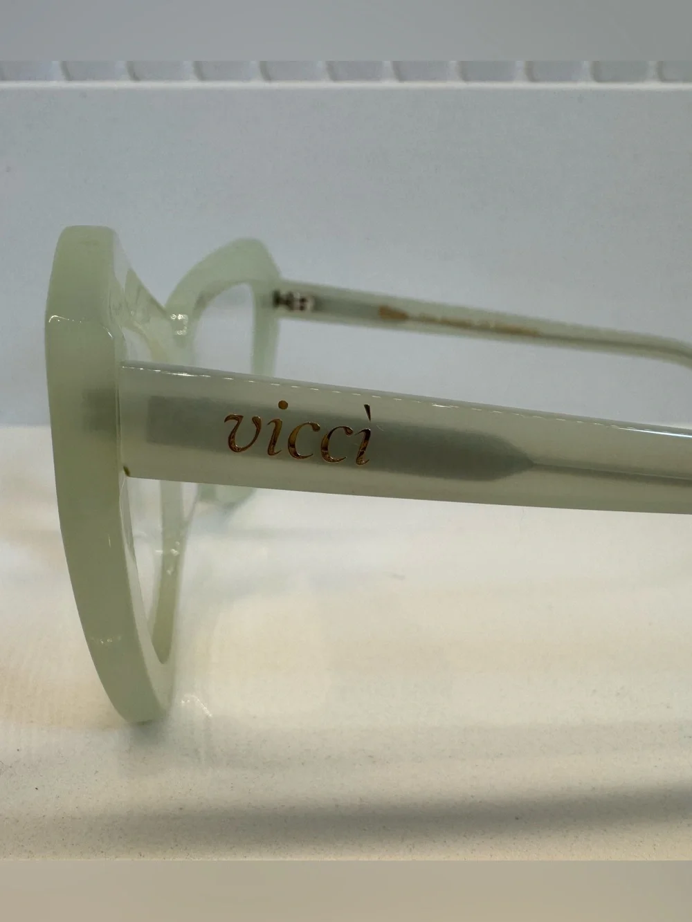 Vicci Rosa Pistachio Cat-Eye reading glasses +1.5 magnification